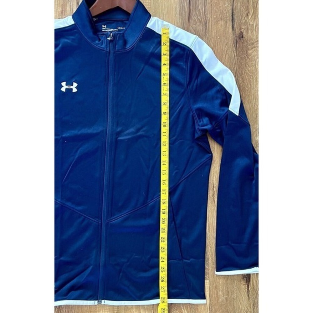 UNDER ARMOUR Men’s/Unisex loose‎ Fit Zip-Up Sweatshirt Long Sleeve, Size: Large - Picture 4 of 11